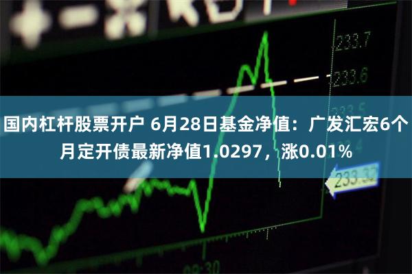 国内杠杆股票开户 6月28日基金净值：广发汇宏6个月定开债最新净值1.0297，涨0.01%